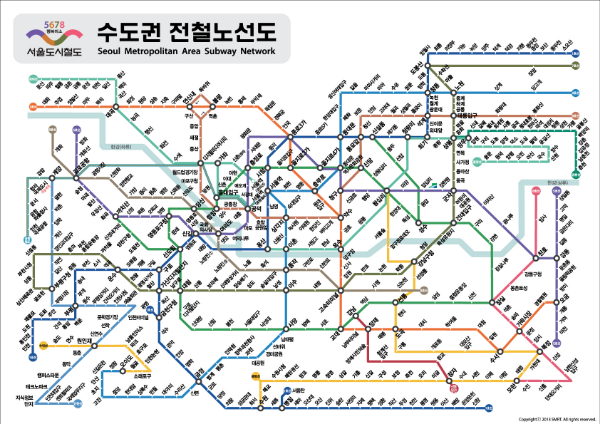 서울 지하철 노선도 개편 정보 한눈에 보기