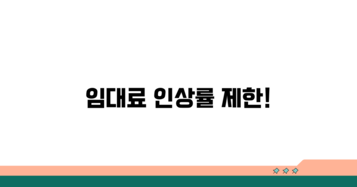상가 임대료 인상률 제한 적용