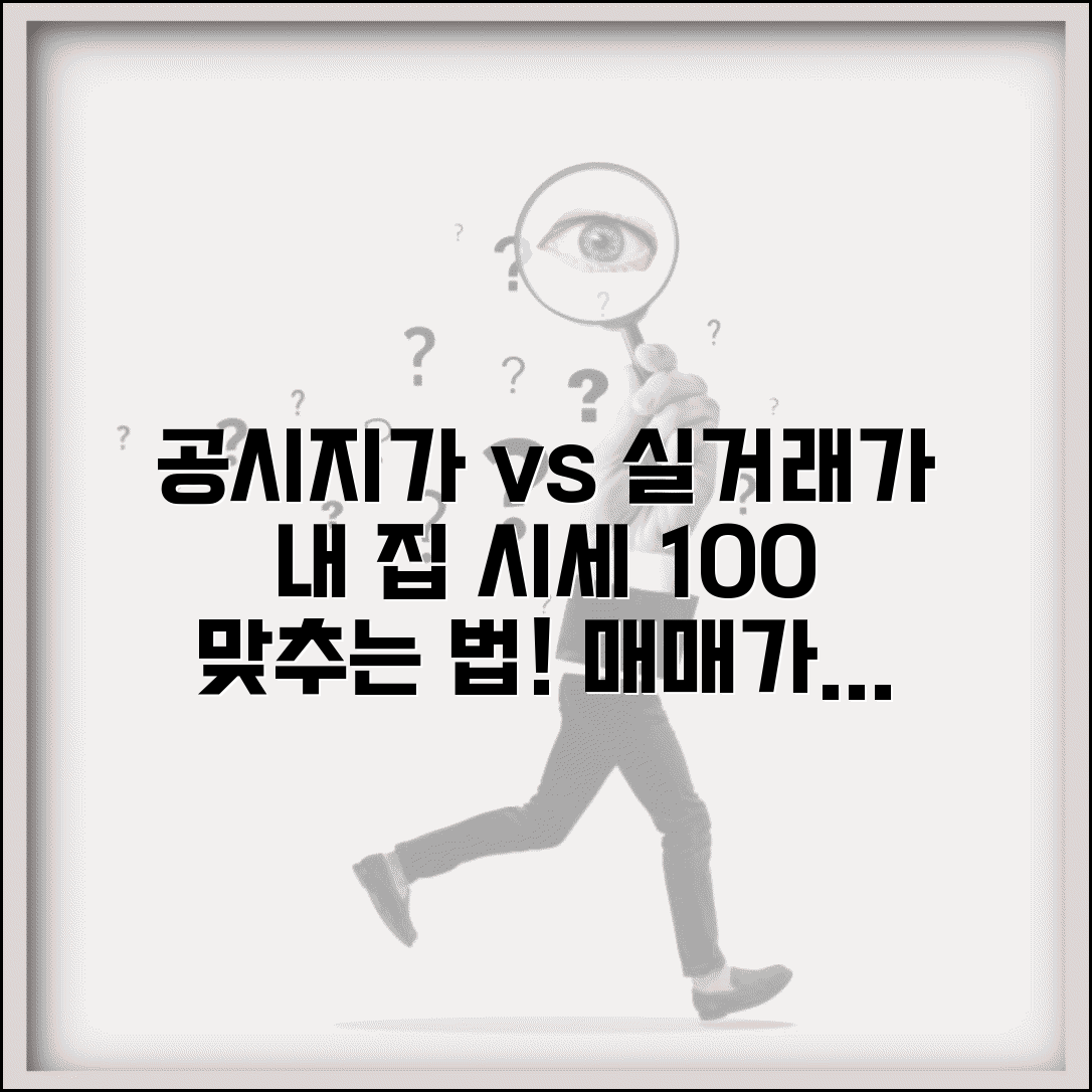 공시지가 실거래가 차이 계산법 | 현실적 매매가 추정 방법 공개