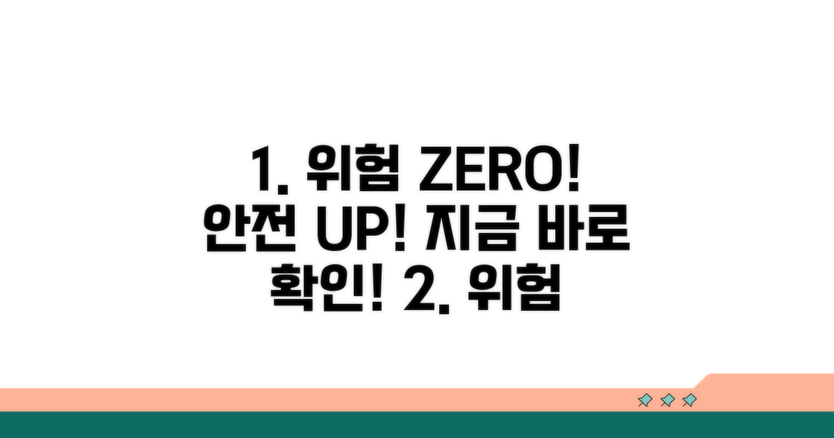위험 요소 찾아내고 안전 높이기