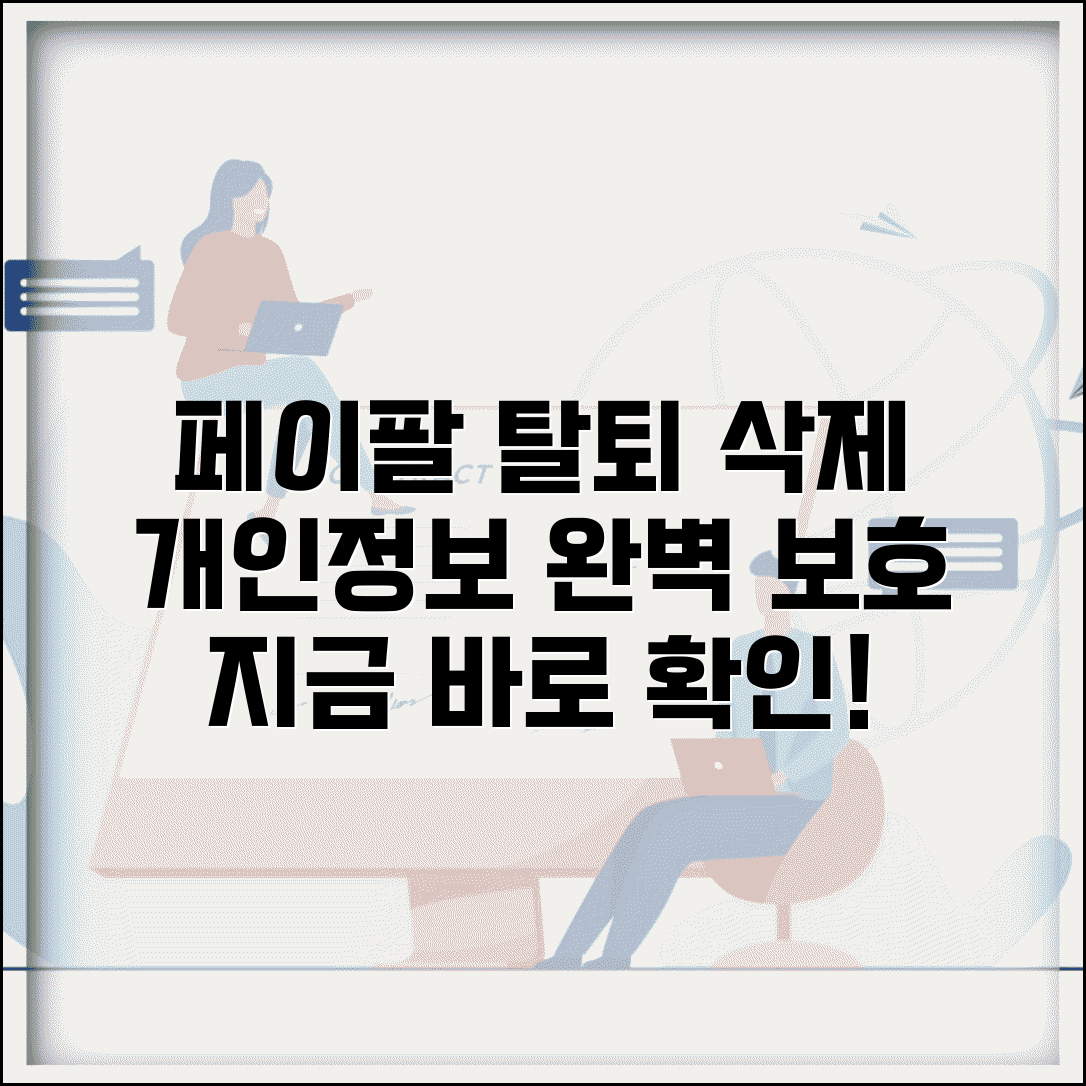 페이팔 탈퇴 계정 삭제 방법 | 페이팔 계정 완전 삭제하고 개인정보 보호하는 절차