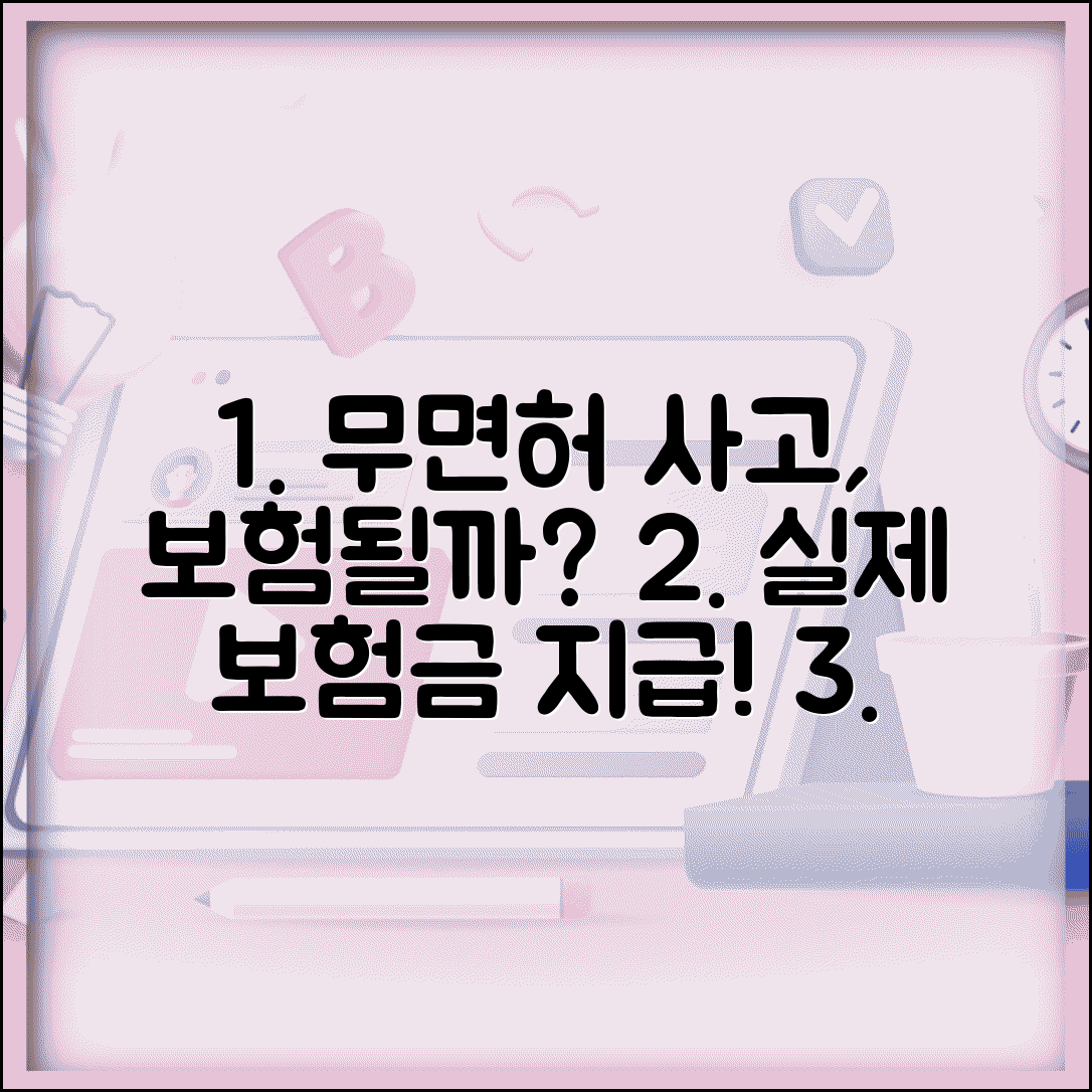 무면허 사고 보험 처리 | 무면허운전 사고시 보험금 지급과 처벌 수위