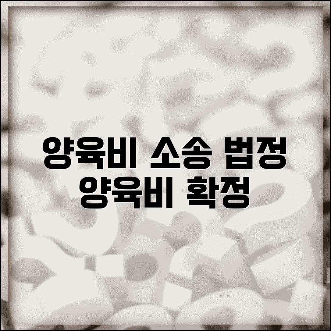 양육비 소송 청구 절차 | 양육비 결정 조정 소송을 통한 법정 양육비 확정 방법