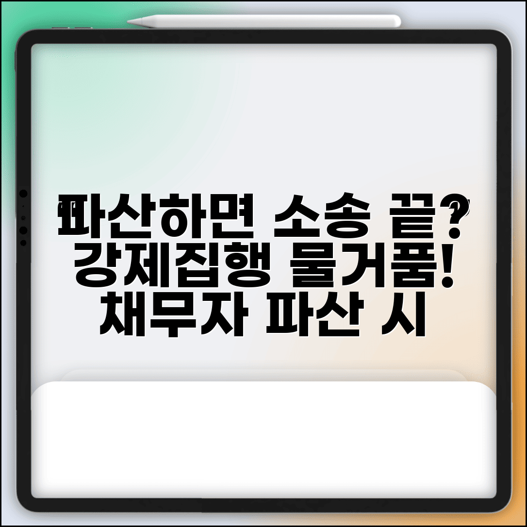 소액재판 상대방이 파산하면 강제집행 의미 없나요 | 소액재판 | 채무자파산 | 강제집행