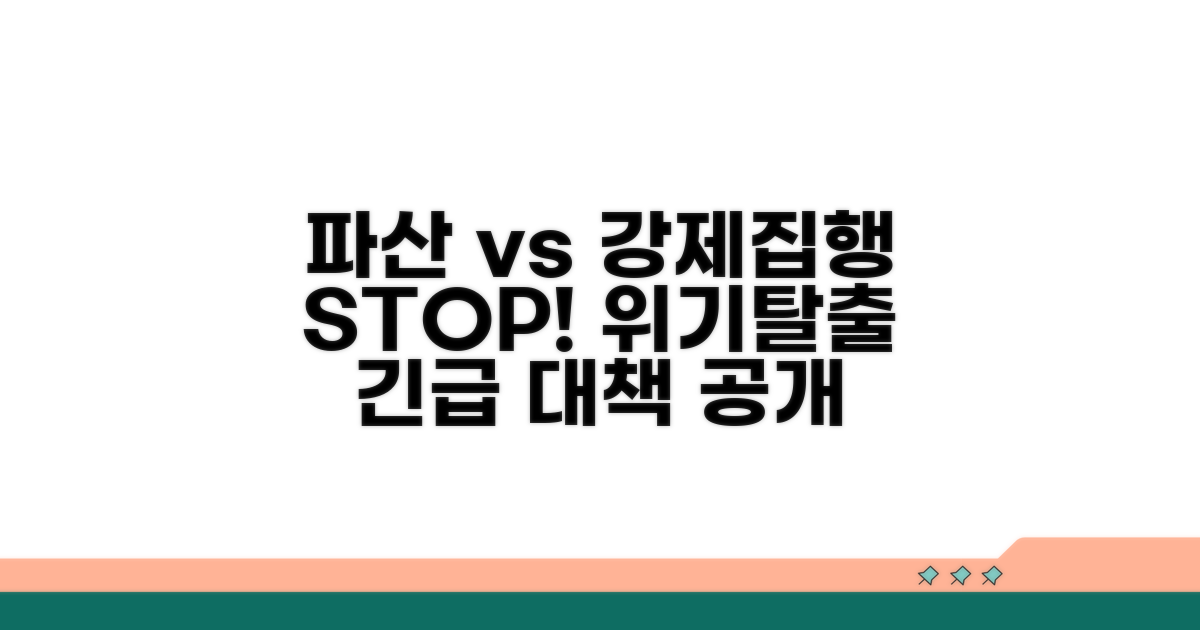 파산 절차와 강제집행 중단