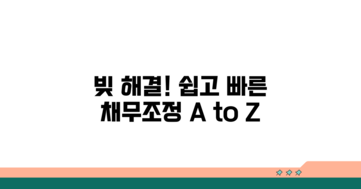 채무조정 신청 방법 및 절차