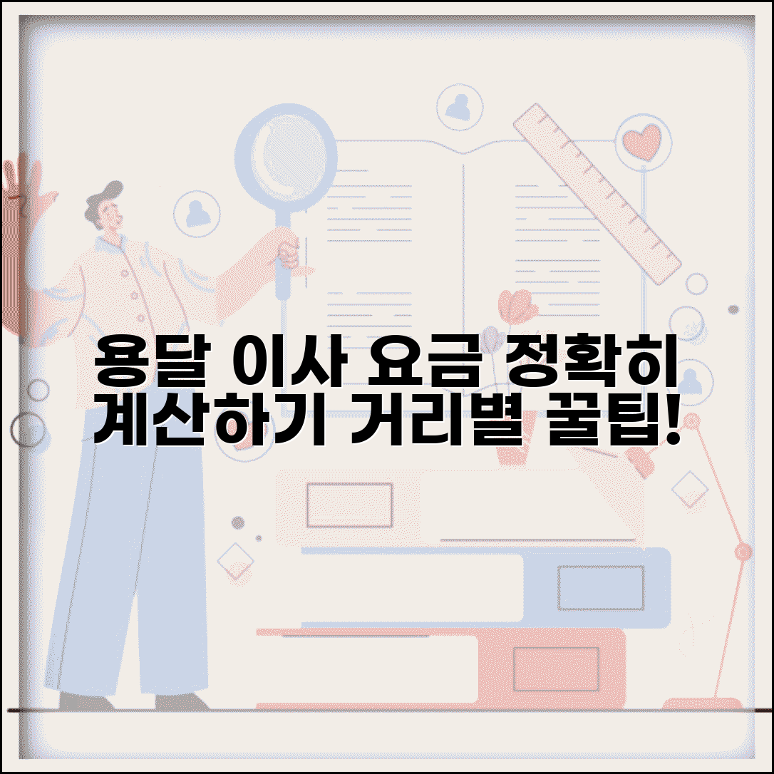 용달차 이사 비용 계산법 | 용달 이사 수수료와 거리별 요금
