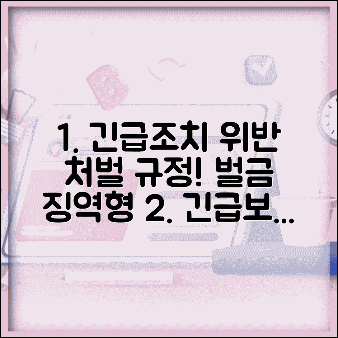긴급임시조치 처벌 조항 | 긴급보호 위반 처벌 | 형사처벌 규정 | 벌금 징역형