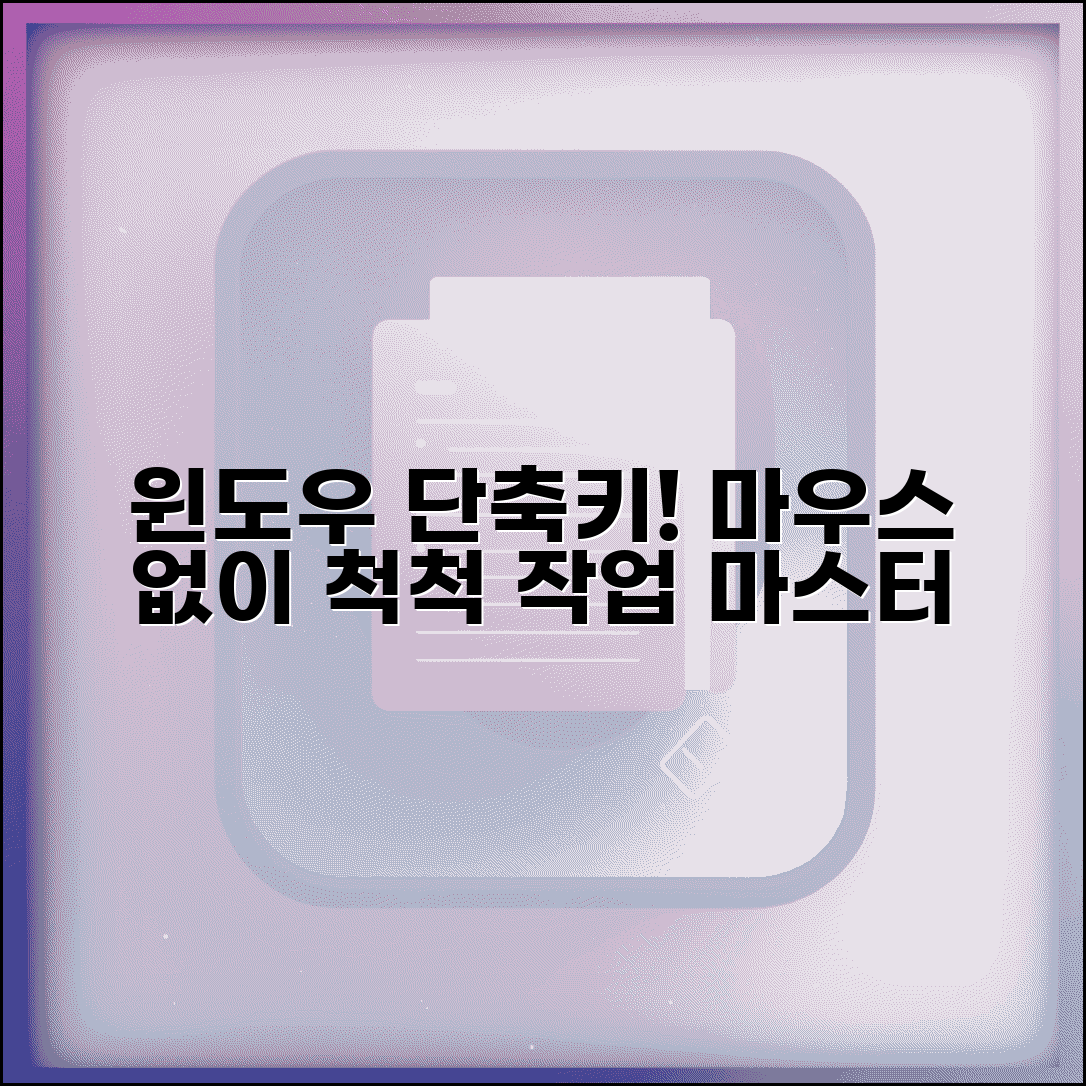 윈도우10 단축키 마스터 되는 법 | 마우스 없이 모든 작업 처리하기