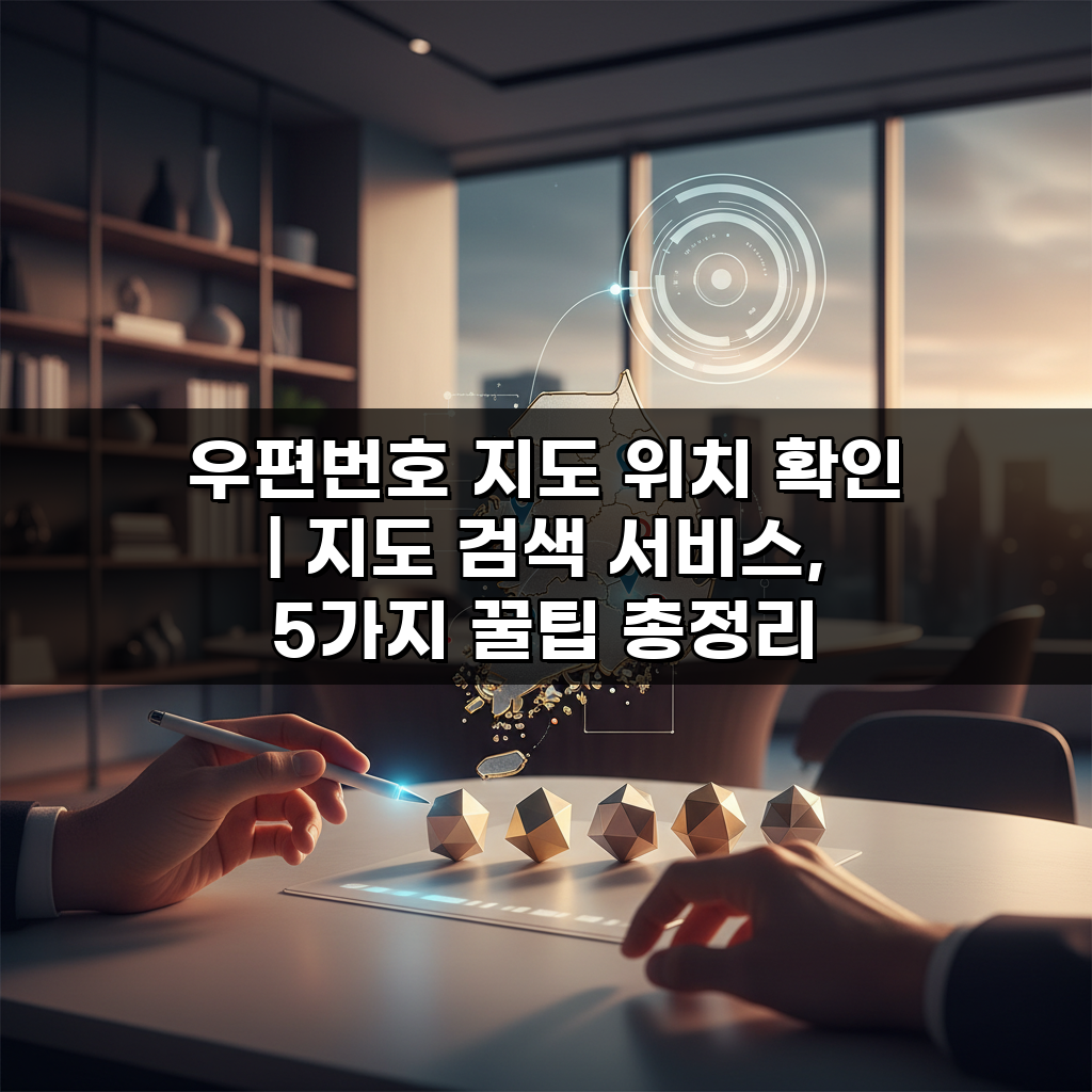 우편번호 지도 위치 확인 | 지도 검색 서비스, 5가지 꿀팁 총정리