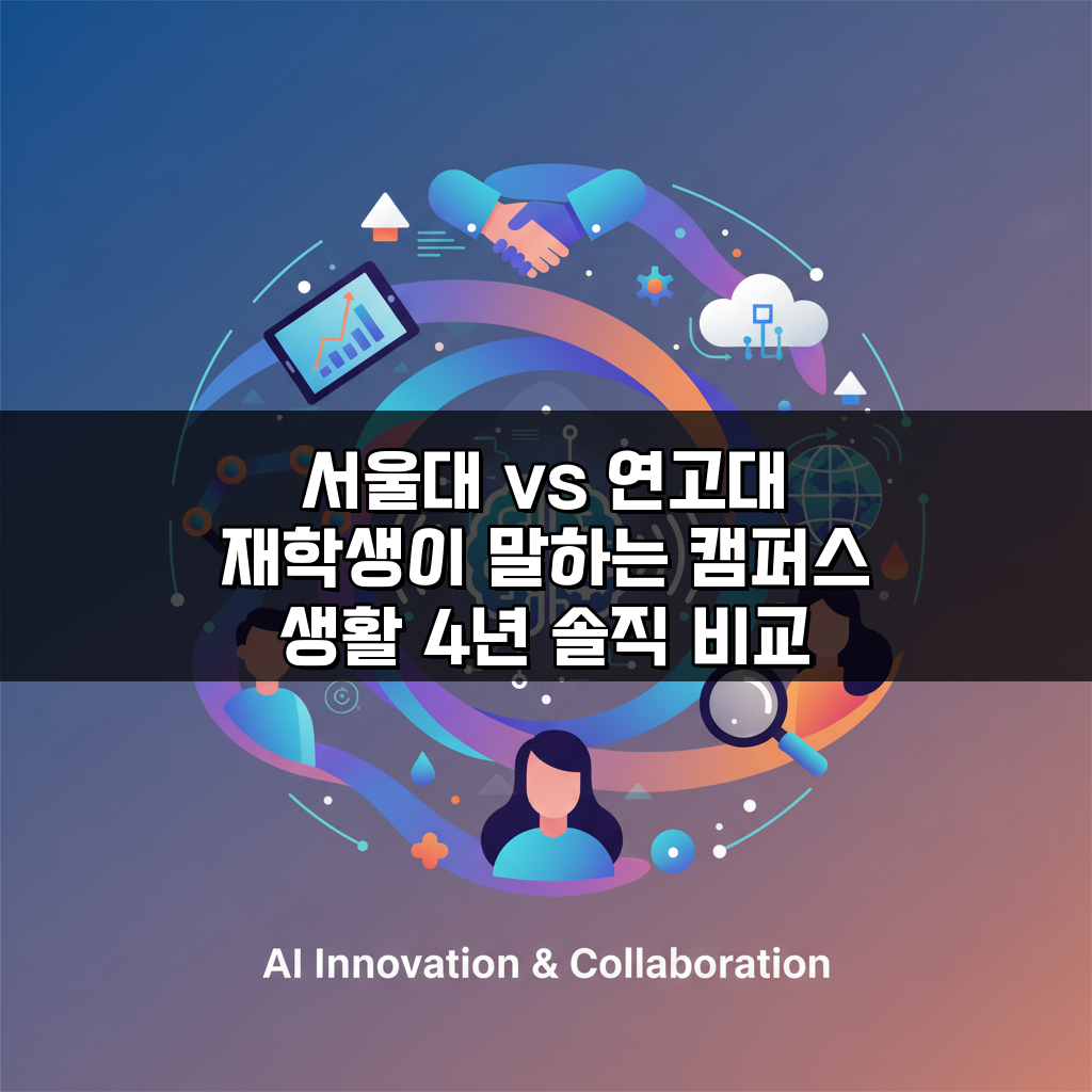 서울대 vs 연고대 재학생이 말하는 캠퍼스 생활 4년 솔직 비교