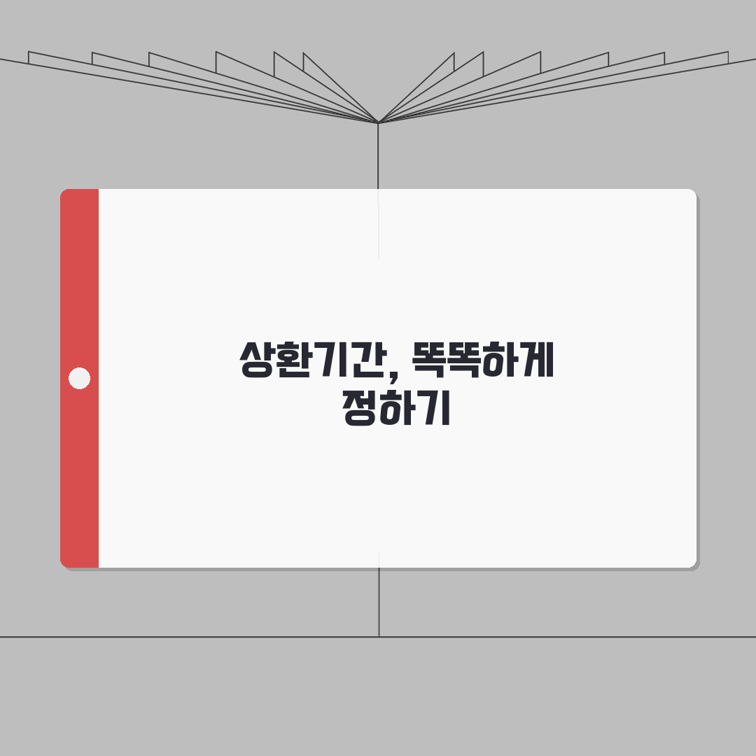 상환기간 설정 | 대출 상환 기간과 계획 수립, 같이 고민해봐요!