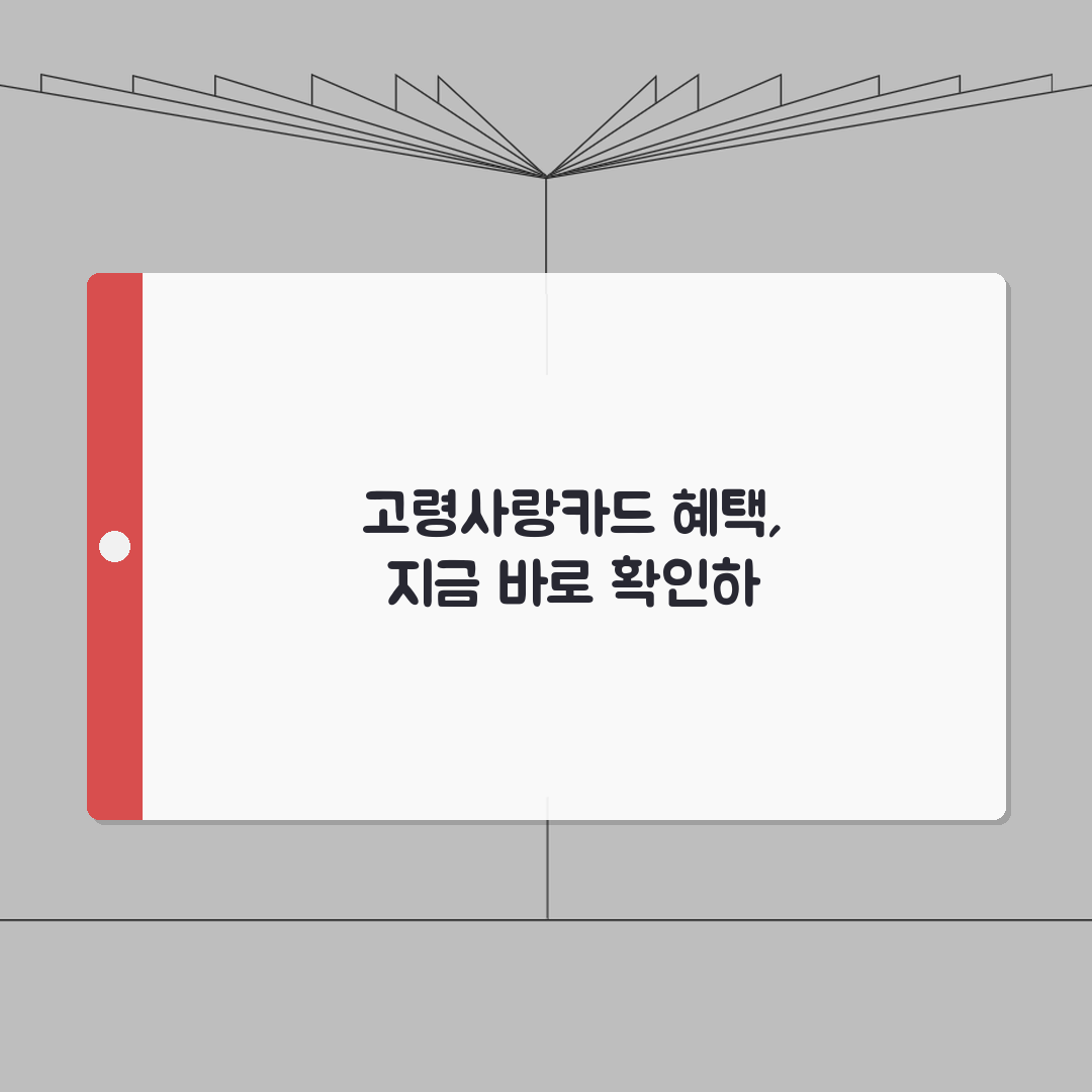 고령사랑카드 소득공제 환불방법 사용법 안내 꿀팁 공유할게요!