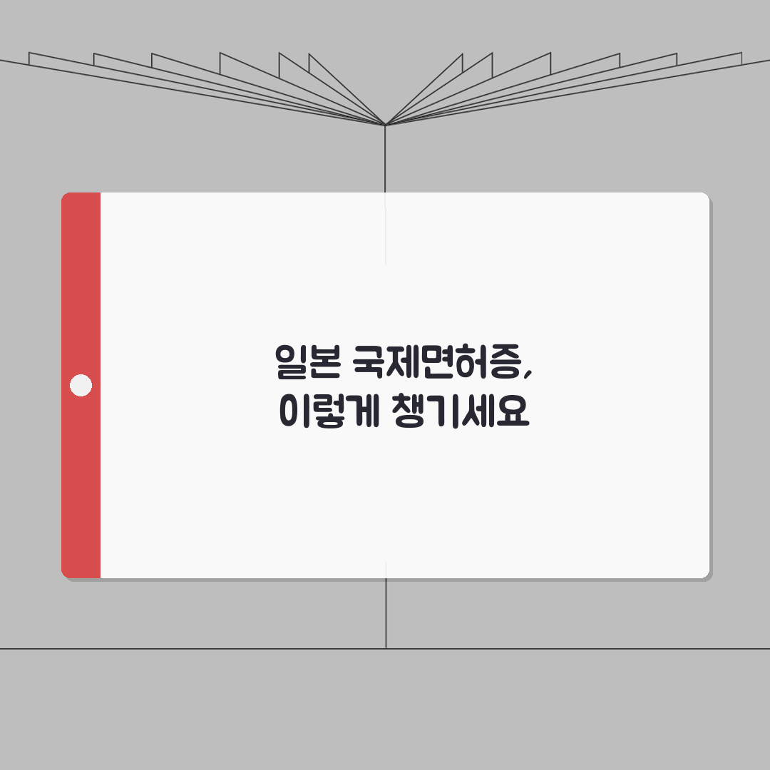 일본 국제면허증 휴대방법 | 운전시 필수 지참서류와 보관요령 꿀팁 공유해요!